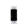 switch un solo polo 15 amp negro nigth