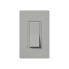 switch un solo polo 15 amp gris