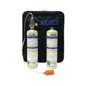 kit de calibración para detectores de gas macurco para detectores tx 6 am