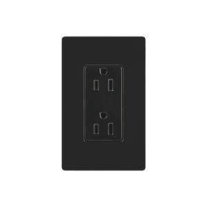 tomacorriente, receptaculo convencional 120v, 15a, color negro.