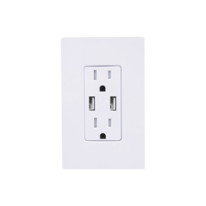 tomacorriente 15 amp conector usb