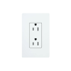 tomacorriente receptáculo convencional 120v, 15a, color blanco.