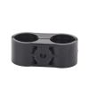 paquete de 10 sujetadores plasticos para cable coaxial de 1 1/4"