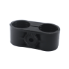 paquete de 10 sujetadores plasticos para cable coaxial de 1 1/4"