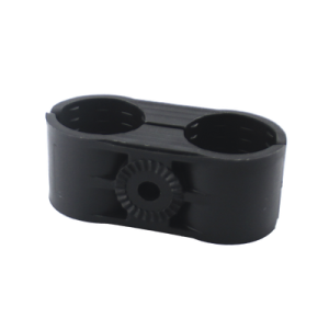 paquete de 10 sujetadores plasticos para cable coaxial de 1 1/4"