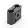 paquete de 10 sujetadores plasticos para cable coaxial de 1/2"