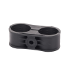paquete de 10 sujetadores plasticos para cable coaxial de 1 5/8"