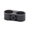 paquete de 10 sujetadores plasticos para cable coaxial de 1 5/8"