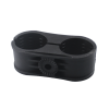 paquete de 10 sujetadores plasticos para cable coaxial de 2 1/4"