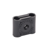 paquete de 10 sujetadores plasticos para cable coaxial de 3/8"
