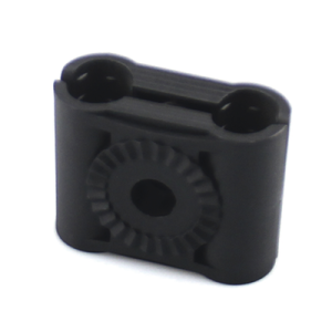 paquete de 10 sujetadores plasticos para cable coaxial de 3/8"