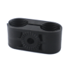 paquete de 10 sujetadores plasticos para cable coaxial de 5/8"