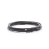 cable para controlador, 3.0 m, negro, calibre 8 awg con terminal de ojo en un extremo