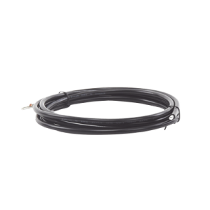 cable para controlador, 3.0 m, negro, calibre 8 awg con terminal de ojo en un extremo