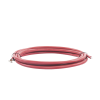 cable para controlador 3.0 m, rojo, calibre 8 awg con terminal de ojo en un extremo