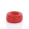 cable fotovoltaico rojo / 6mm² (10awg) / material cobre / 2000v / rollo de 100 m