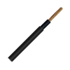 carrete de 500 metros / cable fotovoltaico / negro / 16 mm² ( 6 awg) / 2000 vcc