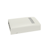 caja de montaje en superficie, para 4 módulos mini com, color blanco mate