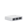 caja de montaje en superficie, para 6 módulos mini com, color blanco