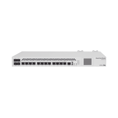 cloud core router, cpu 36 núcleos, througput 16gbps / 24mpps, 12 puertos gigabit ethernet, 4 puertos sfp y 4 gb de memoria, ideal para ipsec cloud core router, cpu 36 núcleos, througput 16gbps / 24mpps, 12 puertos gigabit ethernet, 4 puertos sfp y 4 gb de memoria, ideal para ipsec