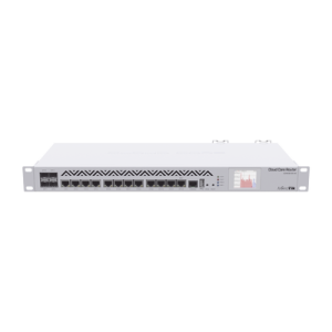 (ccr1036 12g 4s em) cloud core router, cpu 36 núcleos, 12 puertos gigabit ethernet, 4 puertos sfp y 8 gb memoria