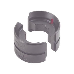 dado de prensado para herramienta de crimpado panduit serie ct 29xx, calibre 2/0 awg cobre, 1 awg aluminio. código negro p45