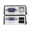extensor vga kvm | cat 5 | 1280 x 1024 a 60 hz 100m | 1920 x 1200 a 60 hz 30 m