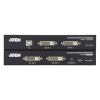 extensor kvm | hdbaset™ | 2.0 dvi dual display usb | 1920 x 1200 a 100m
