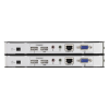 kit extensor kvm | vga/audio | cat5e | 300m | 1280 x 1024 | deskew | puertos rs232 | función de compensación de señal