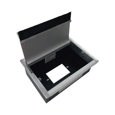 caja universal vacía de 1 módulo para instalación en escritorio (voz, datos, vídeo, contactos eléctricos), (no incluye accesorios) caja universal vacía de 1 módulo para instalación en escritorio (voz, datos, vídeo, contactos eléctricos), (no incluye accesorios)