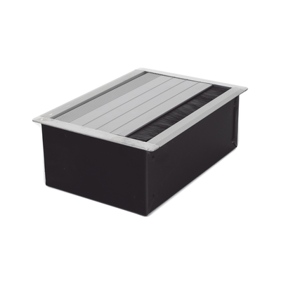 caja universal vacía de 2 módulos para instalación en escritorio (voz, datos, vídeo, contactos eléctricos), (no incluye accesorios) caja universal vacía de 2 módulos para instalación en escritorio (voz, datos, vídeo, contactos eléctricos), (no incluye accesorios)