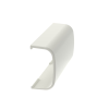 unión recta, para uso con canaleta ld5, material abs, color blanco mate