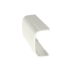 unión recta, para uso con canaleta ld5, material abs, color blanco mate