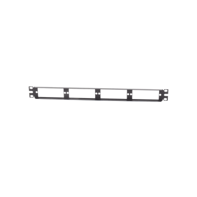patch panel de fibra Óptica, para 4 placas acopladoras fap o fmp, color negro, 1ur patch panel de fibra Óptica, para 4 placas acopladoras fap o fmp, color negro, 1ur