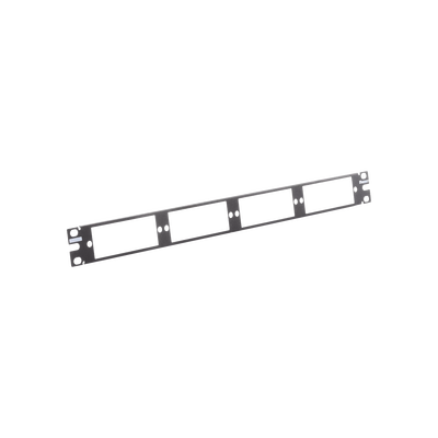 patch panel de fibra Óptica, para 4 placas acopladoras fap o fmp, color negro, 1ur patch panel de fibra Óptica, para 4 placas acopladoras fap o fmp, color negro, 1ur