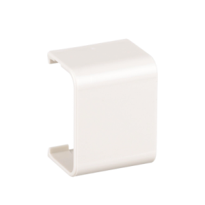 unión recta, para uso con canaleta ld10/ldph10, material abs, color blanco mate