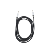 cable de audio | plug 1/4 in a plug 1/4 in mono | carcasa cromada | conectores seetronic | ideal para instrumentos | longitud 3m