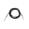cable de audio | plug 1/4 in a plug 1/4 in mono | carcasa cromada | conectores seetronic | ideal para instrumentos | longitud 5m