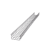 charola tipo malla 105/200 mm, acabado electro zinc, hasta 334 cables cat6, tramo de 3 metros