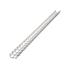 charola tipo malla 54/100 mm, con acabado acero inoxidable 304l, hasta 86 cables cat6, tramo 3 m