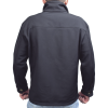 elegante chamarra para caballero color negro fabricada en poliéster dry fit impermeable