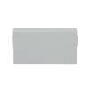 módulo de tapa ciega (inserto ciego), de 1/3, color blanco, 1 pieza