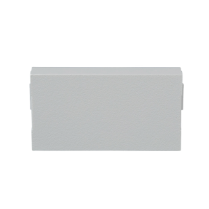 módulo de tapa ciega (inserto ciego), de 1/3, color blanco, 1 pieza