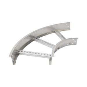 curva horizontal de aluminio de 90° perfil z / peralte 3 1/4" / ancho 12" / radio 8" / incluye tornillería (chc90ez314r8x12ak)