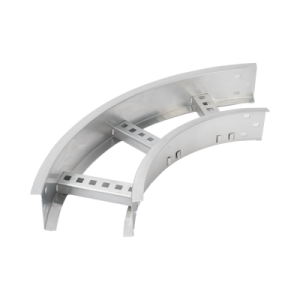 curva horizontal de aluminio de 90° perfil z / peralte 3 1/4" / ancho 6" / radio 8" / incluye tornillería (chc90ez314r8x6ak)