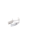 curva horizontal de aluminio de 90° perfil z / peralte 3 1/4" / ancho 9" / radio 8" / incluye tornillería (chc90ez314r8x9ak)
