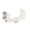 conector de escalera de aluminio a tablero (caja) / peralte 3 1/4" / ancho 6" / incluye tornillería (chcec314x6ak)