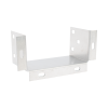 conector de escalera de aluminio a tablero (caja) / peralte 3 1/4" / ancho 6" / incluye tornillería (chcec314x6ak)