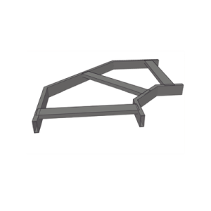 (chcht901x12epk) escalera de aluminio perfil z peralte 3 1/4 paso 9 ancho 9 incluye cople y tornilleria