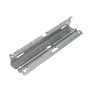 clip automático mediano bimetálico para unir tramos de charola tipo malla de 100 hasta 300 mm de ancho, compatible con todos los peraltes